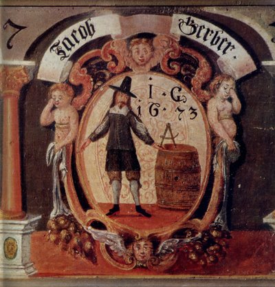 Jacob Gerber, Cooper in Ravensburg by Unbekannt Unbekannt